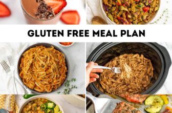 Gluten Free Meal Plan Week 1
